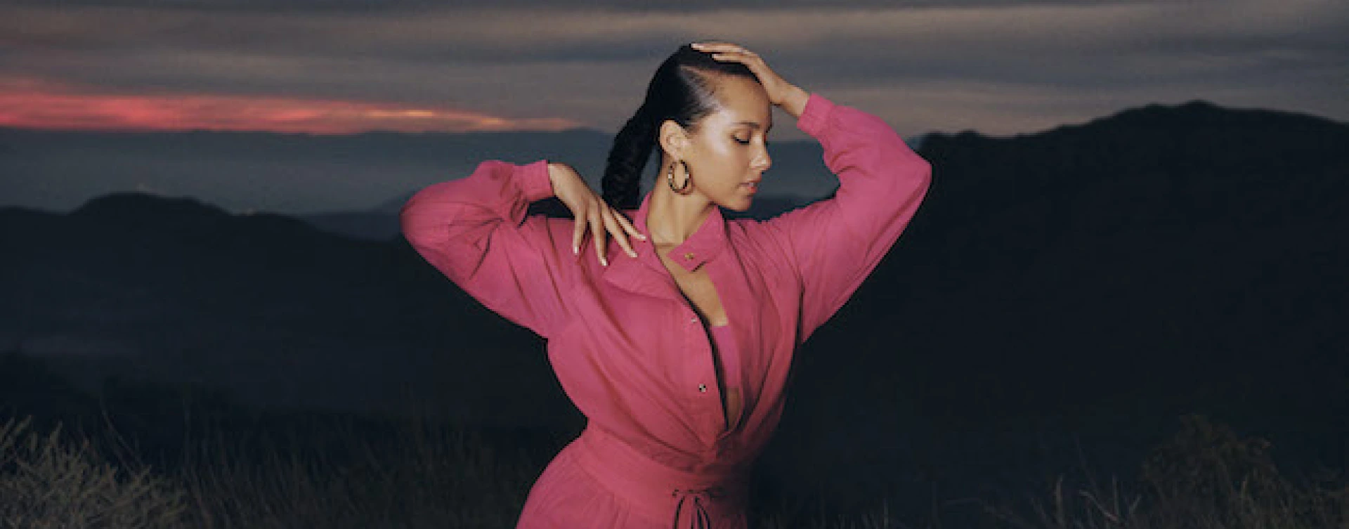 alicia keys pink dress Alicia Keys Teams With Athleta on 'Power of She' Grant Program and New  Athleticwear Collection
