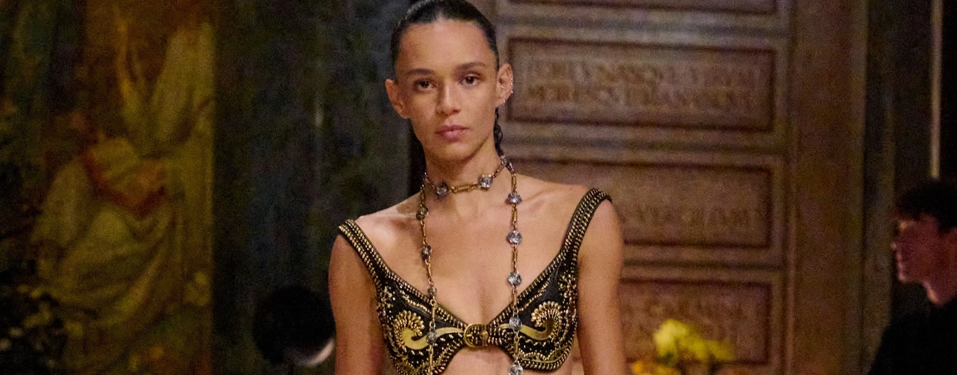 Versace SS26 Heats Up Milan With Bold Color and Sex Appeal