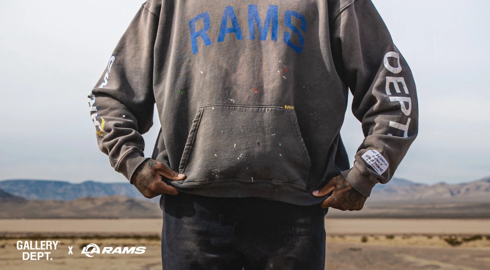 The Los Angeles Rams Team Up With Black-Owned Brand, Gallery Dept 