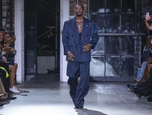 LaQuan Smith on the runway