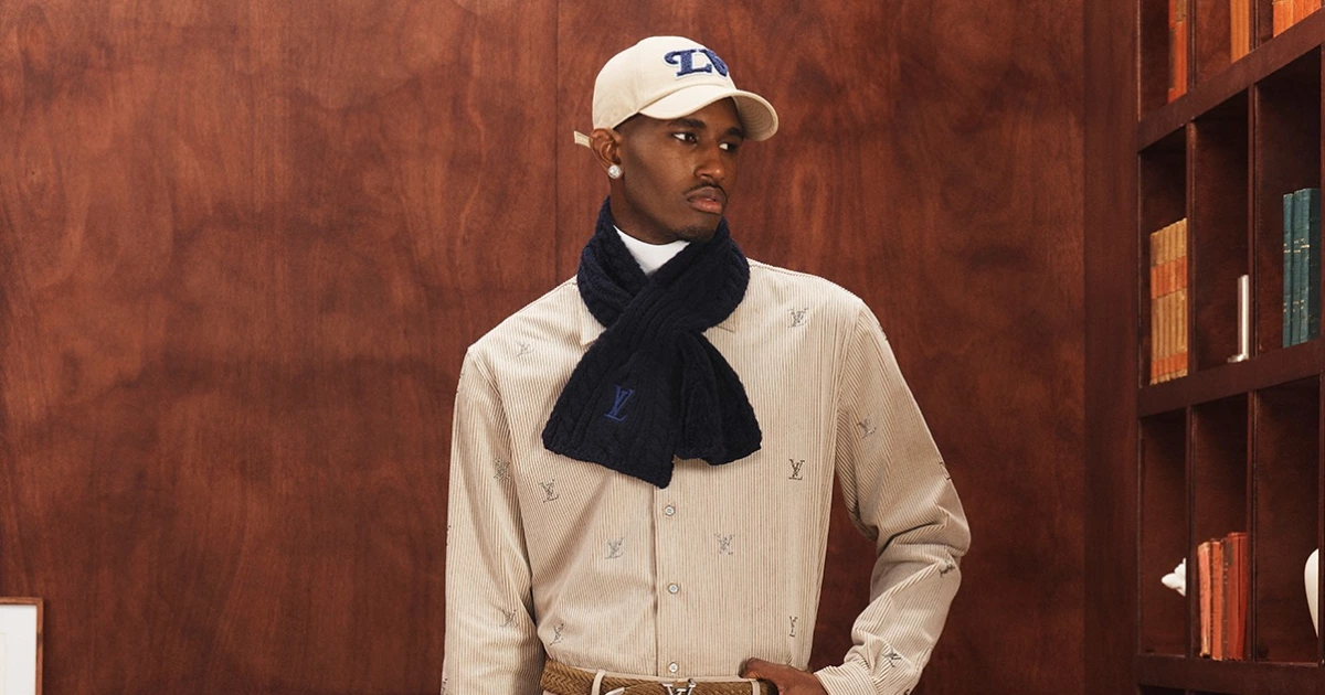Pharrell Williams Reimagines Ivy League Style in Louis Vuitton Pharrell Williams Reimagines Ivy League Style in Louis Vuitton