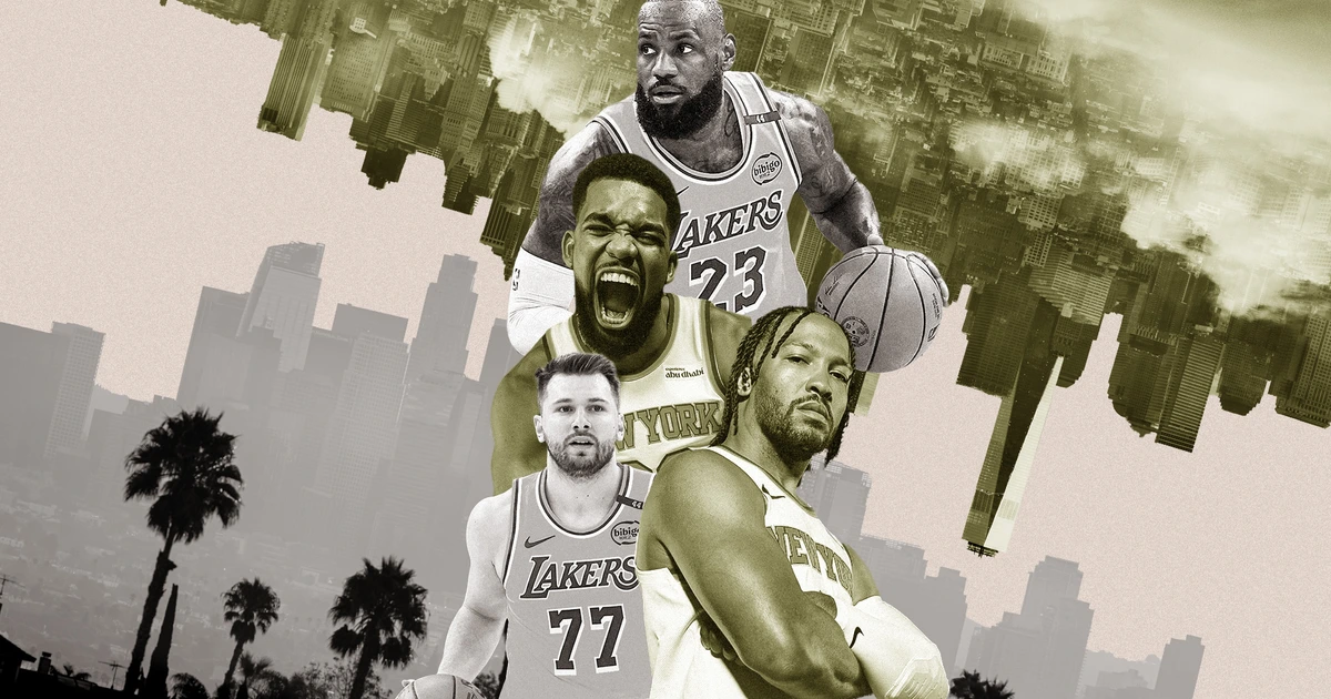 Knicks Rise and Lakers Fall: A Tale of Two NBA Cities
