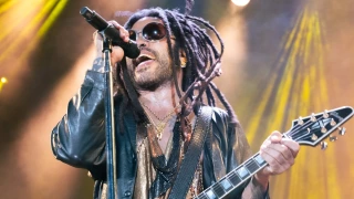 Lenny Kravitz at the The Bahamas Culinary & Arts Festival in Nassau. Image: Mia