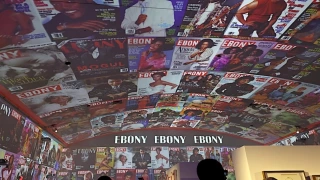 EBONY display at Art Basel