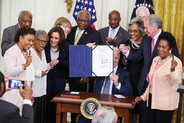 Juneteenth Was Officially Signed Into Law as a Federal Holiday on This Day