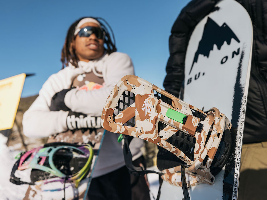 美品 Burton JUNGLE 3 142 Virgil Abloh Pow NEW Virgil Abloh X Burton Snowboard “3” Jungle Size 142 IN HAND