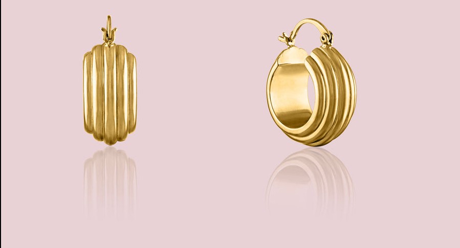 Oklahoma Hoop Earring main image 1
