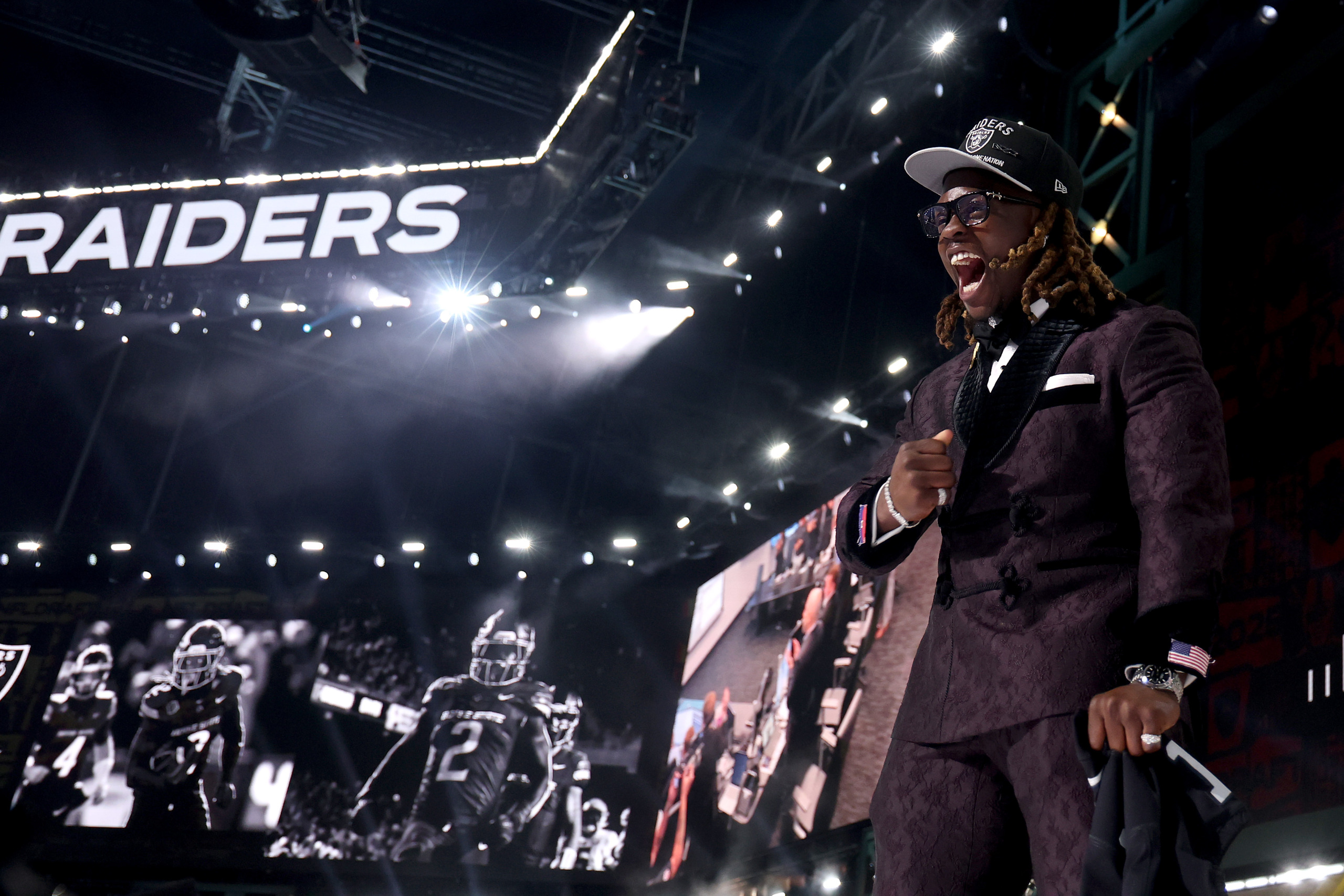 Ashton Jeanty at 2025 NFL Draft.