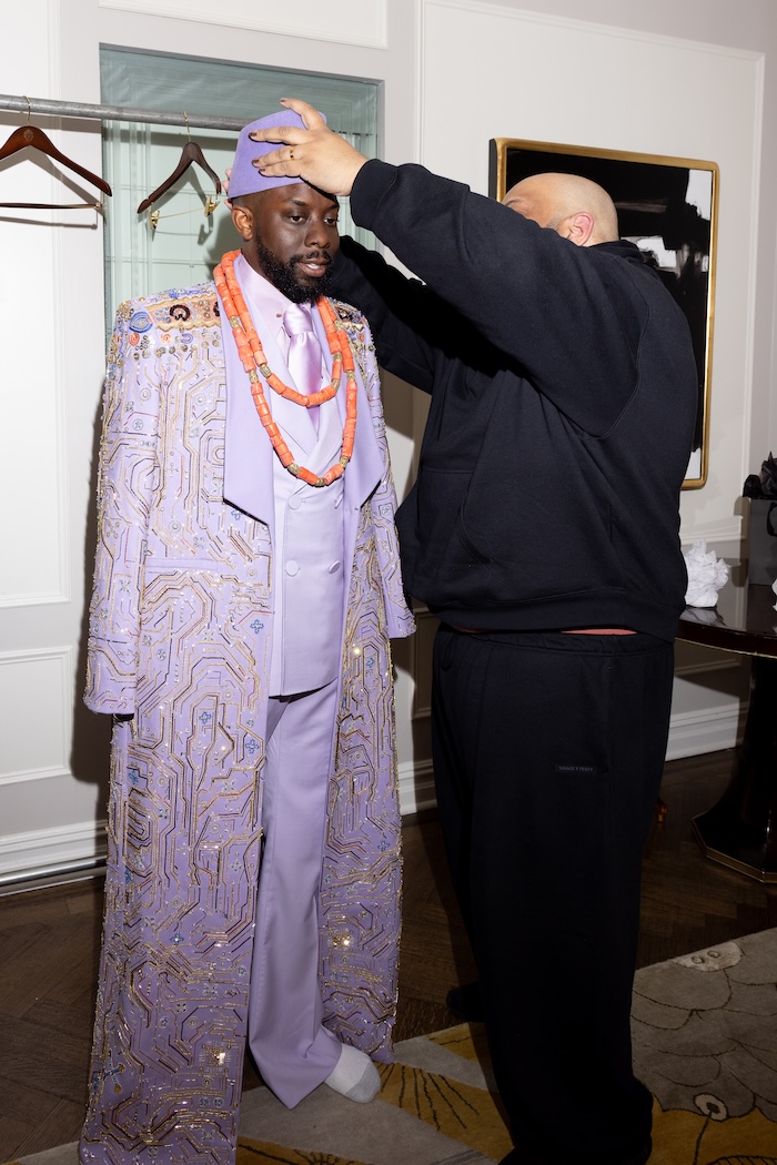 JOHN IMAH GETTING READY: 2025 MET GALA