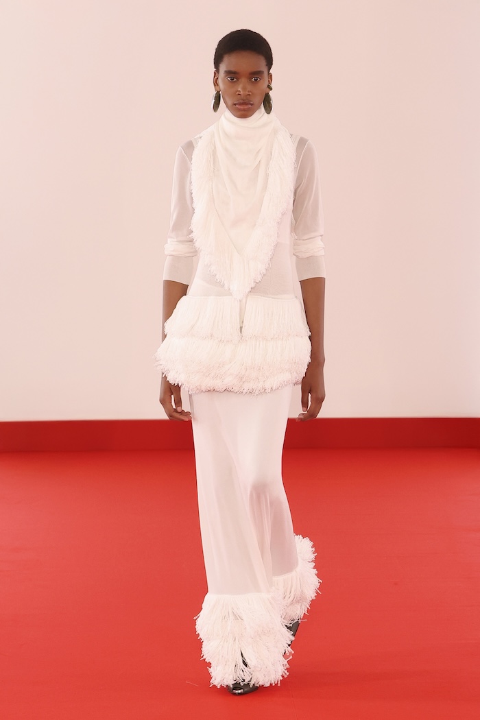 open lace back dress BRANDON MAXWELL main image 0