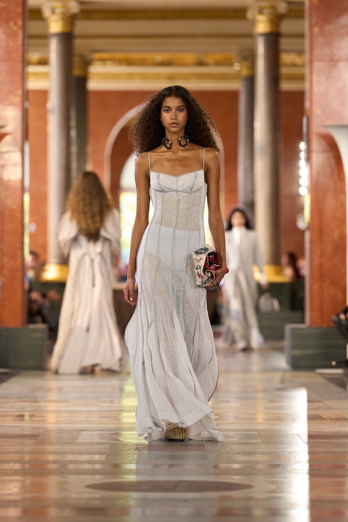knee length dresses for ladies 100% Silk Maxi Dress | Designer Resort Wear