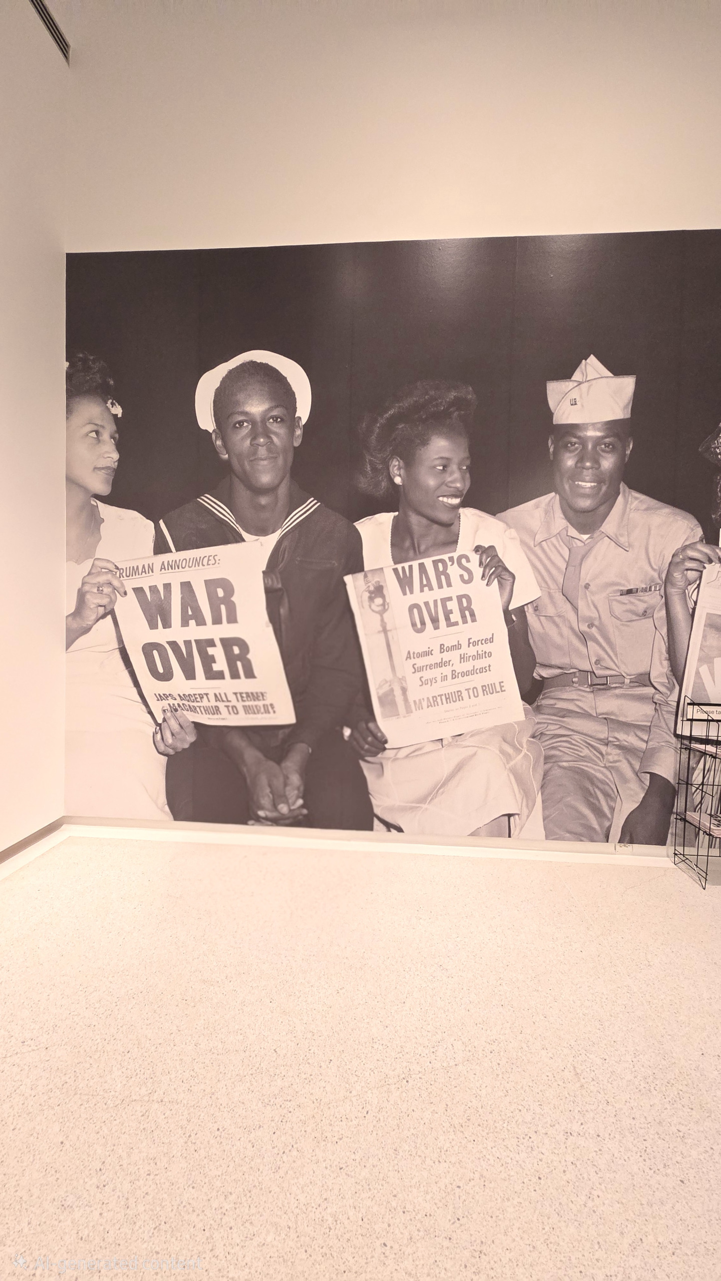 Victory Day celebration photograph.