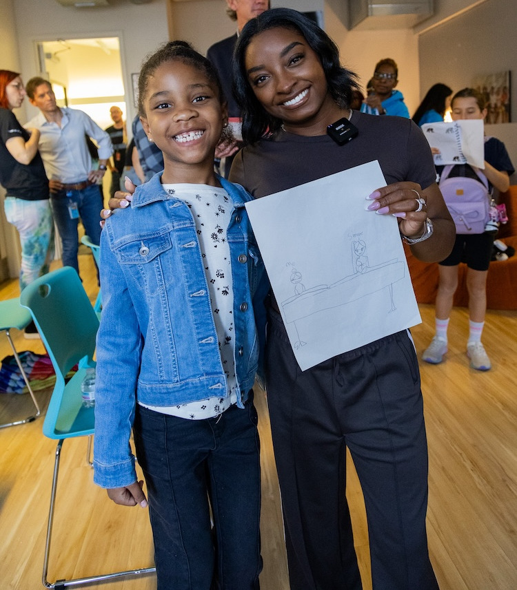 Simone Biles. Image:⁤ David Calloway.