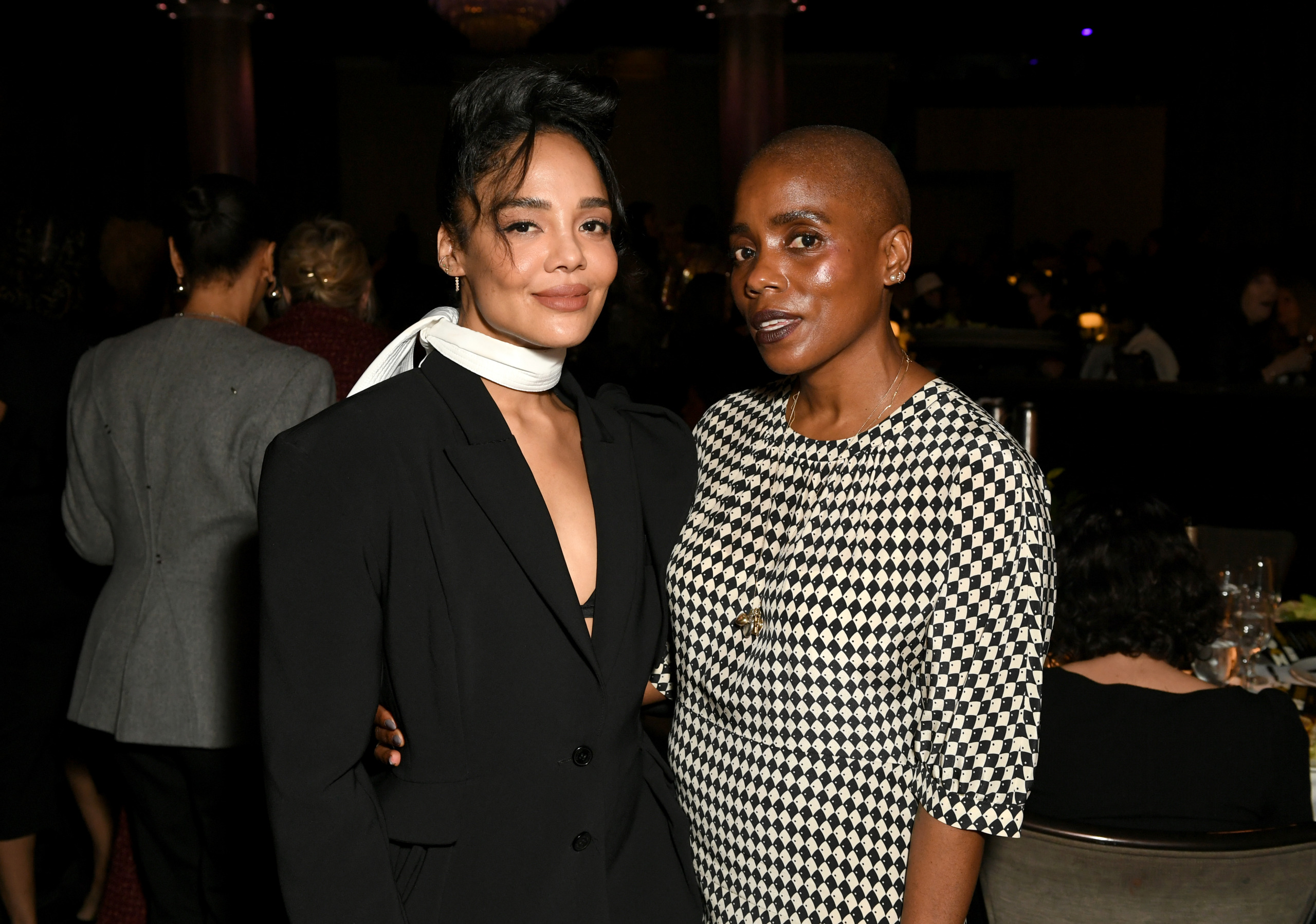 Tessa Thompson and director Janicza Bravo at the WIF Honors