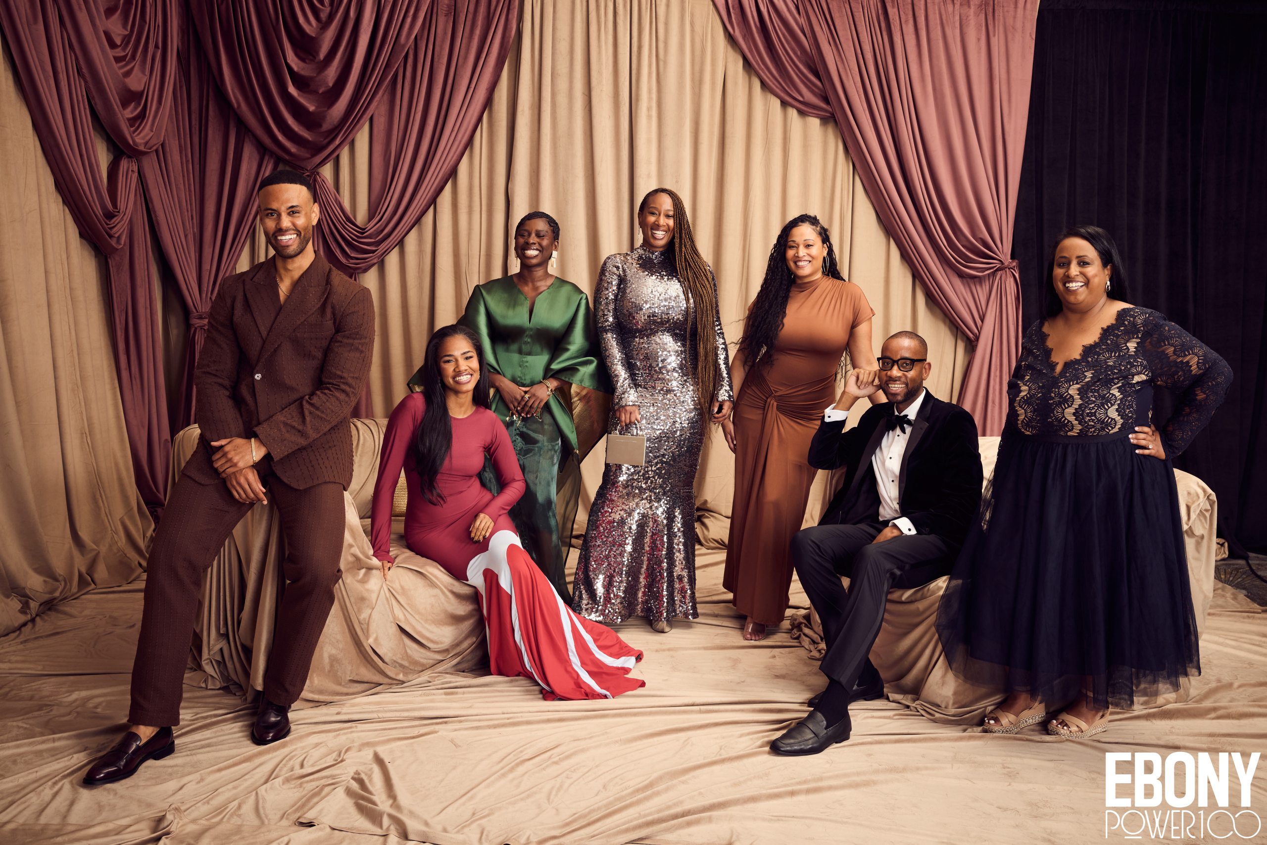 Behind the scenes at the EBONY Power 100 portrait studio