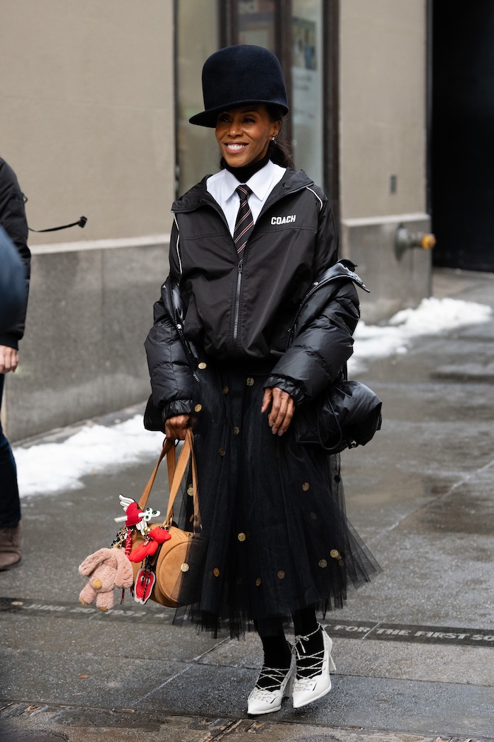 Best Black Street Style at NYFW Fall/Winter 2026