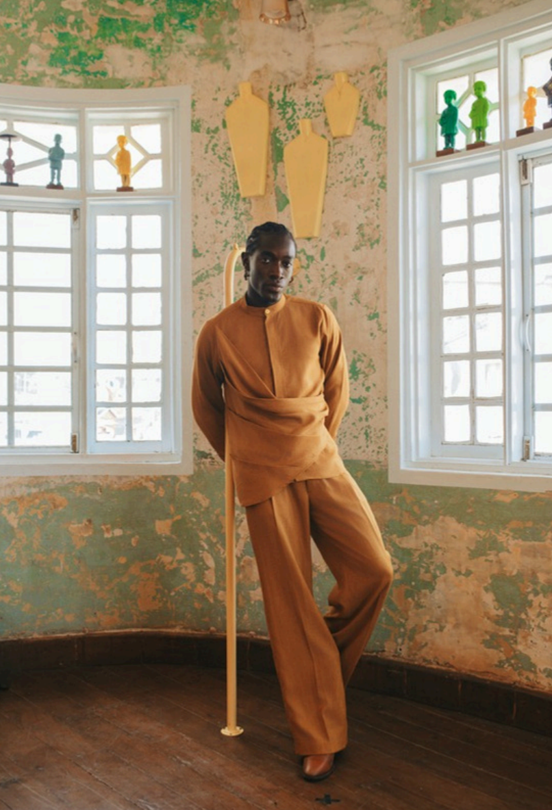 Kwasi Paul Ntoma Wrap Top