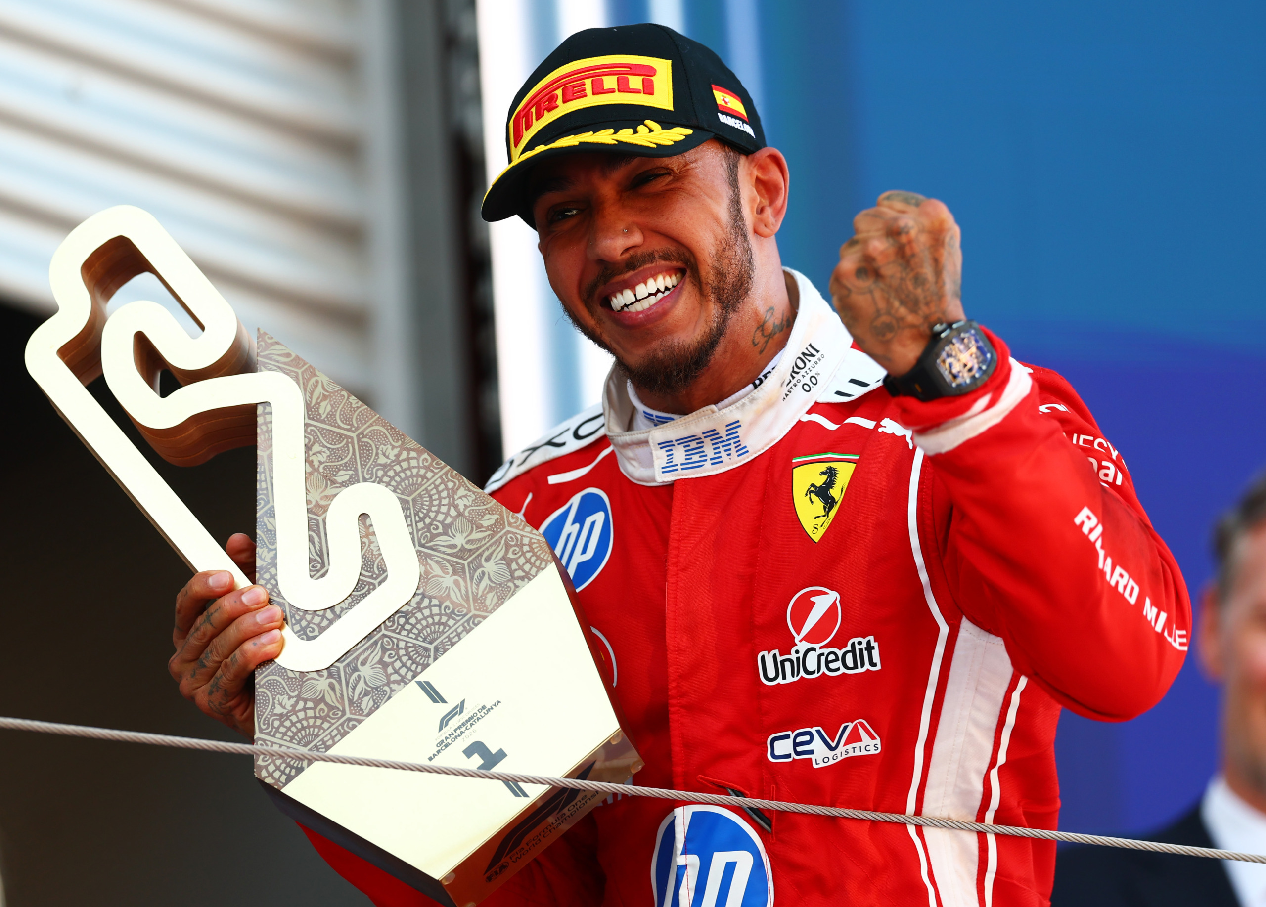 The Red Era Begins: Lewis Hamilton Claims His First Ferrari Victory in Barcelona