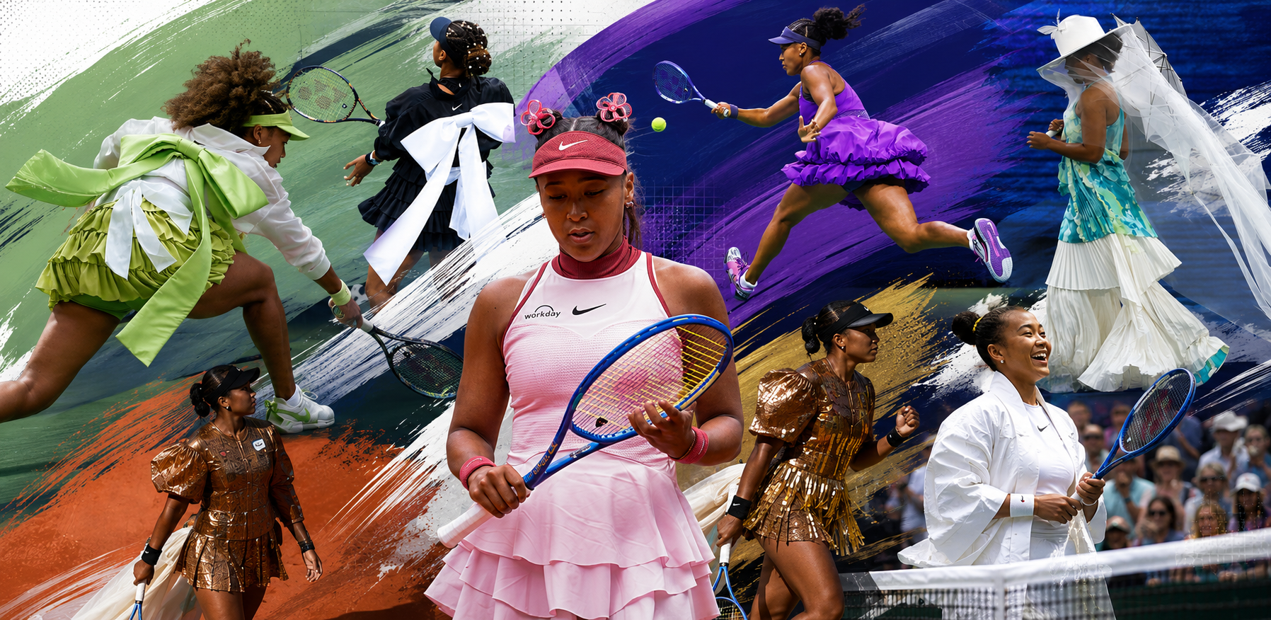 How Naomi Osaka Brings Her Personal Style to the Tennis Court